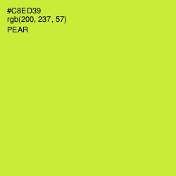 #C8ED39 - Pear Color Image
