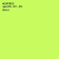 #C8FB5D - Sulu Color Image