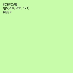 #C8FCAB - Reef Color Image