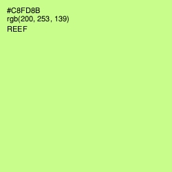 #C8FD8B - Reef Color Image