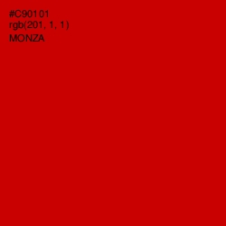 #C90101 - Monza Color Image