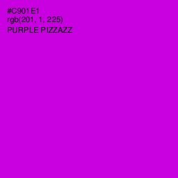 #C901E1 - Purple Pizzazz Color Image