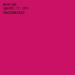 #C91165 - Razzmatazz Color Image