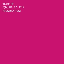 #C9116F - Razzmatazz Color Image