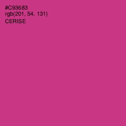 #C93683 - Cerise Color Image