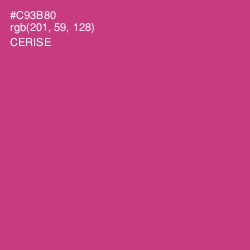 #C93B80 - Cerise Color Image