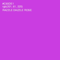 #C93DE1 - Razzle Dazzle Rose Color Image