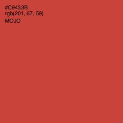 #C9433B - Mojo Color Image