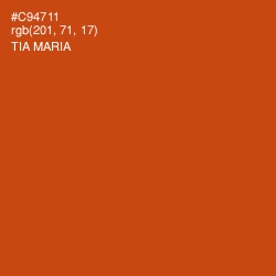 #C94711 - Tia Maria Color Image