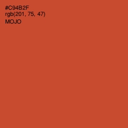 #C94B2F - Mojo Color Image