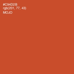 #C94D2B - Mojo Color Image