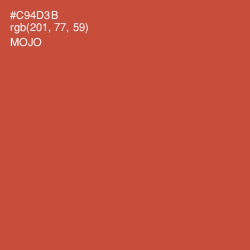 #C94D3B - Mojo Color Image