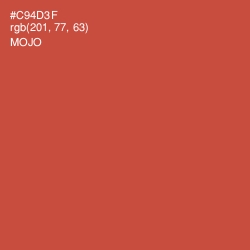 #C94D3F - Mojo Color Image