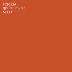 #C9512A - Mojo Color Image