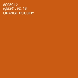 #C95C12 - Orange Roughy Color Image