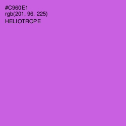 #C960E1 - Heliotrope Color Image
