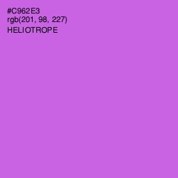 #C962E3 - Heliotrope Color Image