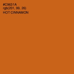 #C9631A - Hot Cinnamon Color Image