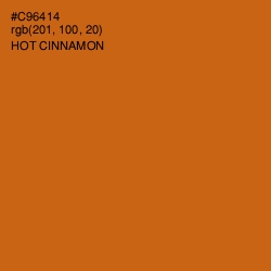 #C96414 - Hot Cinnamon Color Image