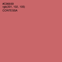#C96669 - Contessa Color Image