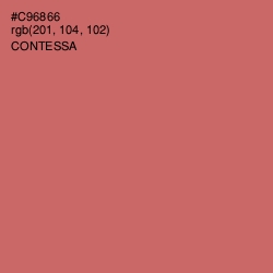 #C96866 - Contessa Color Image