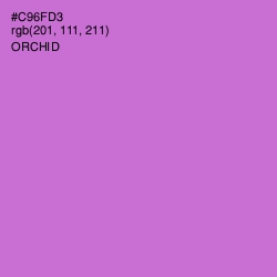 #C96FD3 - Orchid Color Image