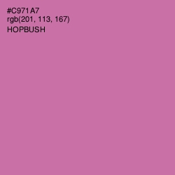 #C971A7 - Hopbush Color Image