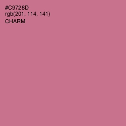 #C9728D - Charm Color Image