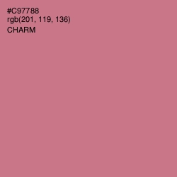 #C97788 - Charm Color Image