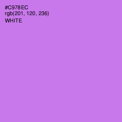 #C978EC - Heliotrope Color Image