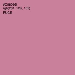 #C9809B - Puce Color Image