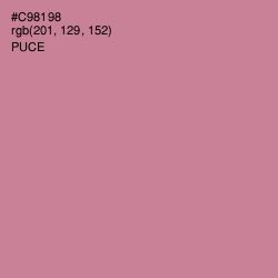 #C98198 - Puce Color Image
