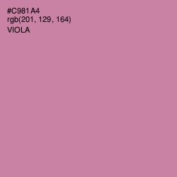 #C981A4 - Viola Color Image