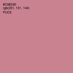 #C98390 - Puce Color Image