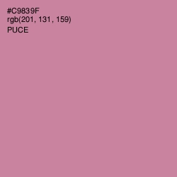 #C9839F - Puce Color Image