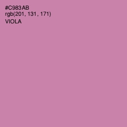 #C983AB - Viola Color Image