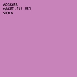 #C983BB - Viola Color Image