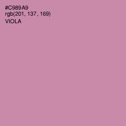 #C989A9 - Viola Color Image
