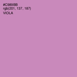 #C989BB - Viola Color Image