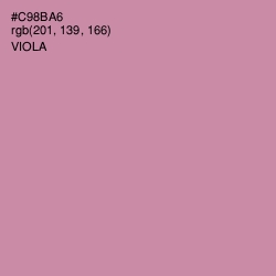 #C98BA6 - Viola Color Image