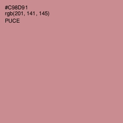 #C98D91 - Puce Color Image