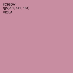 #C98DA1 - Viola Color Image