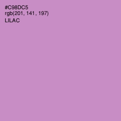 #C98DC5 - Lilac Color Image