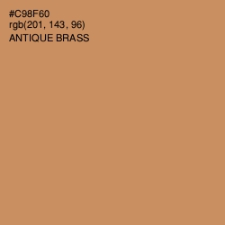 #C98F60 - Antique Brass Color Image