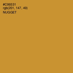 #C99331 - Nugget Color Image