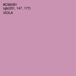 #C993B1 - Viola Color Image