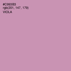 #C993B3 - Viola Color Image