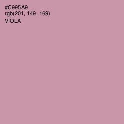 #C995A9 - Viola Color Image