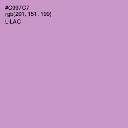 #C997C7 - Lilac Color Image