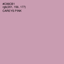 #C99CB1 - Careys Pink Color Image